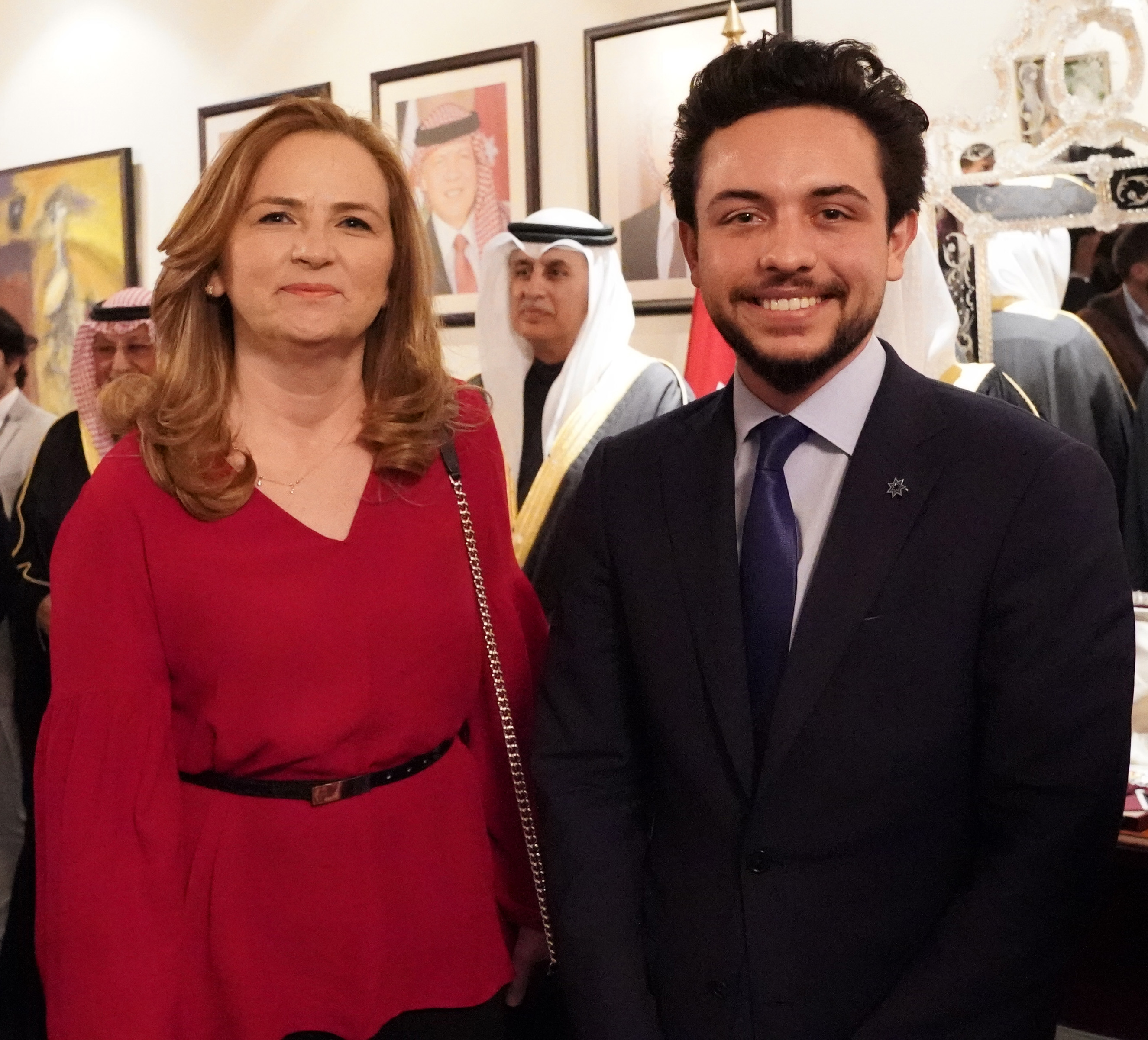 His Royal Highness Crown Prince Al Hussein bin Abdullah II of Jordan meets Jordanian expatriate His Royal Highness Crown Prince Al Hussein bin Abdullah II of Jordan meets Jordanian expatriate
